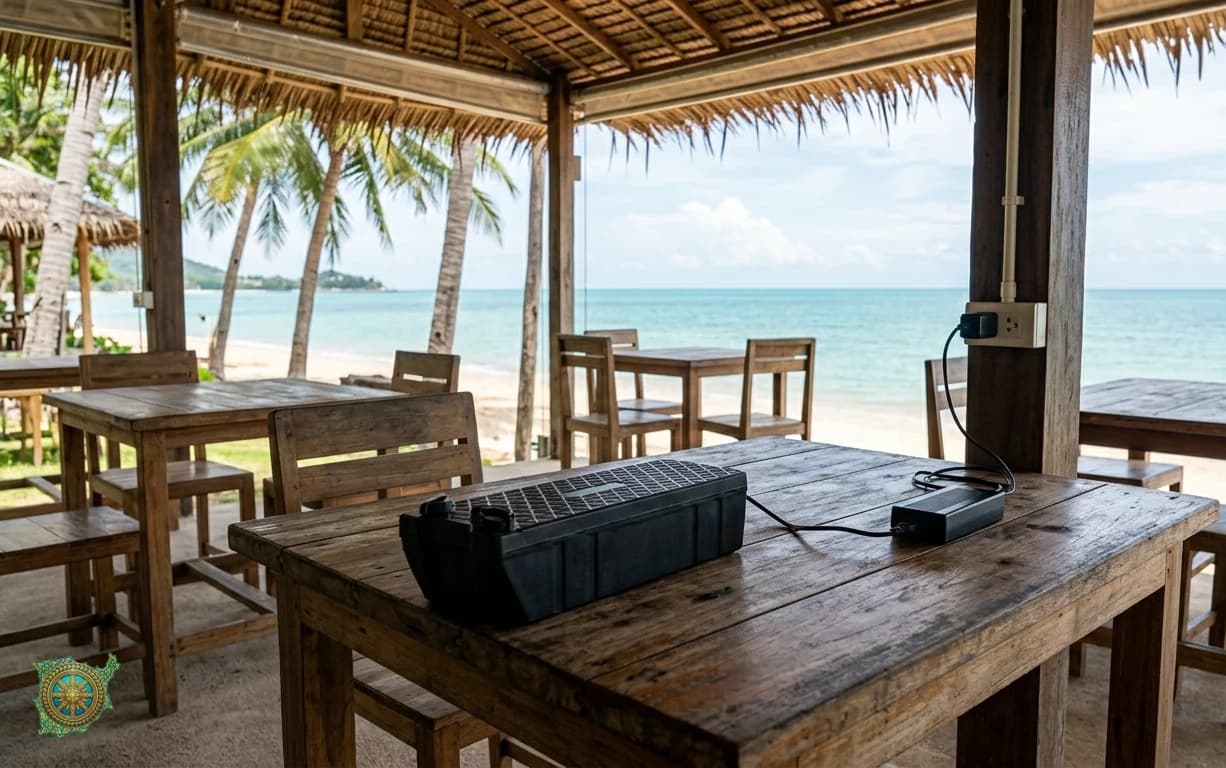 Where to Charge the Saber Tiger Around Koh Samui