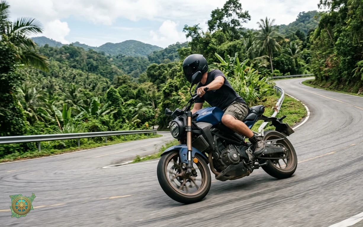 Where to Ride the CB300R on Samui's Hills