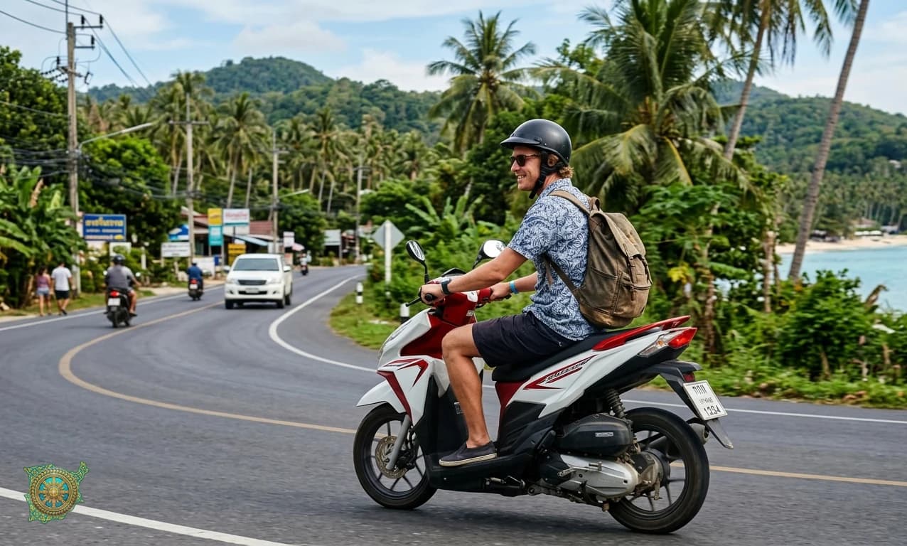 Where to Ride the Click 125 Around Samui
