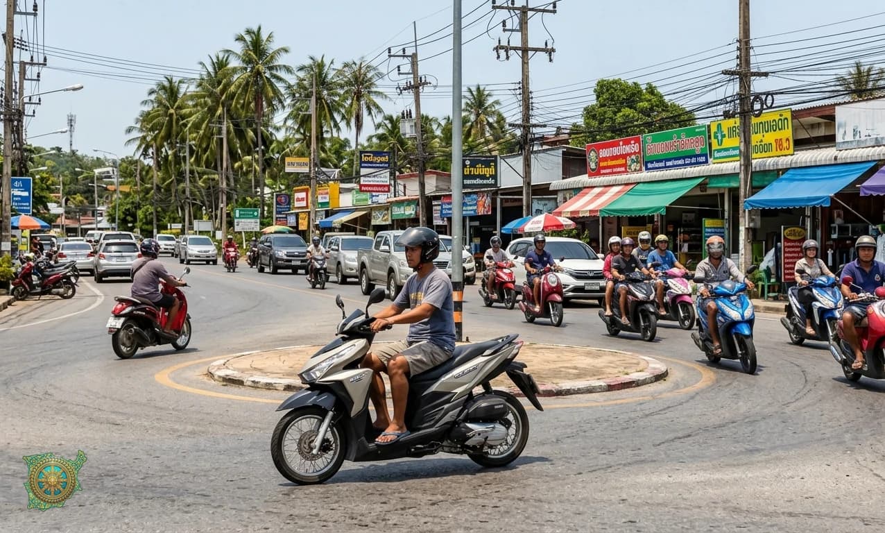 How to Navigate Samui Traffic on Click 125