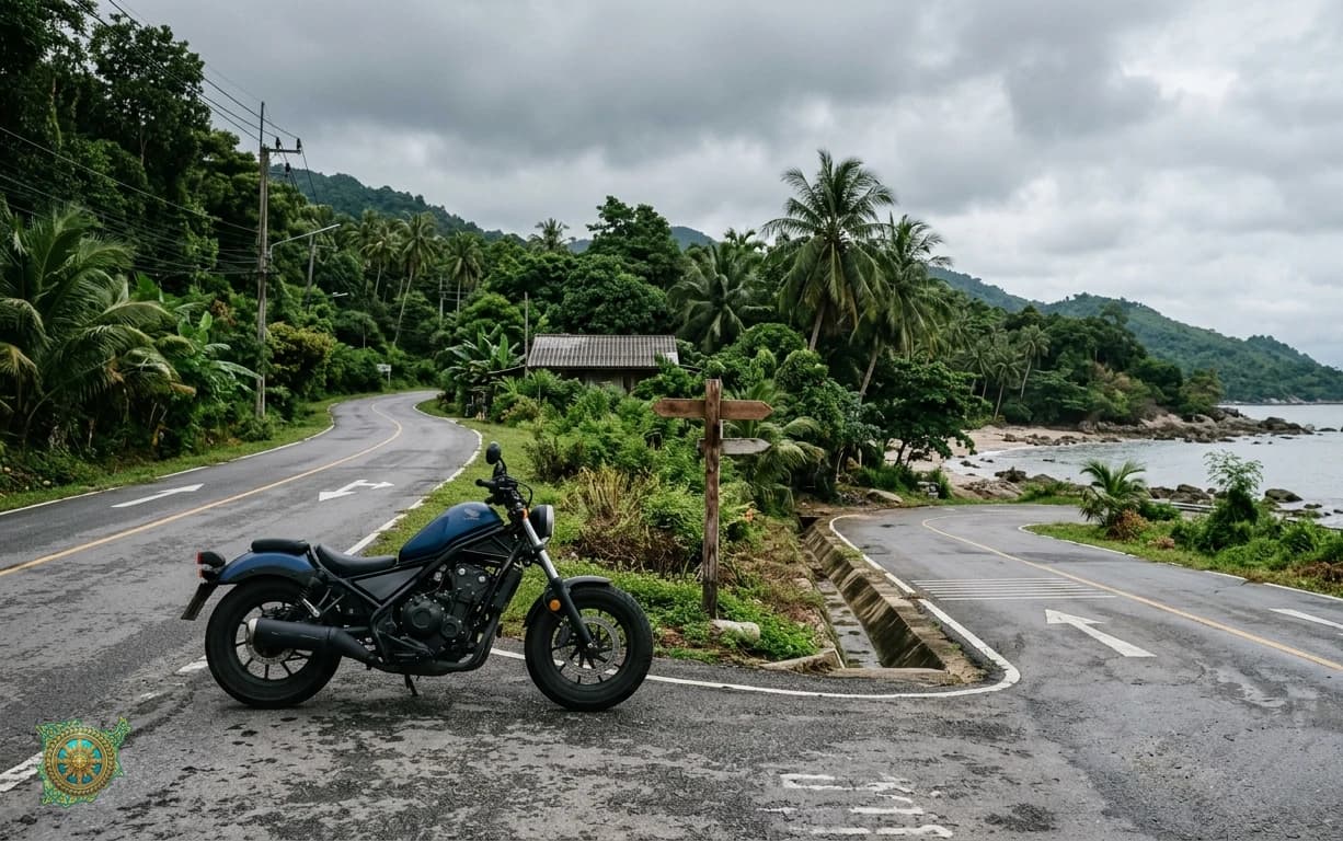 Ride the Honda Rebel 300 Safely on Samui