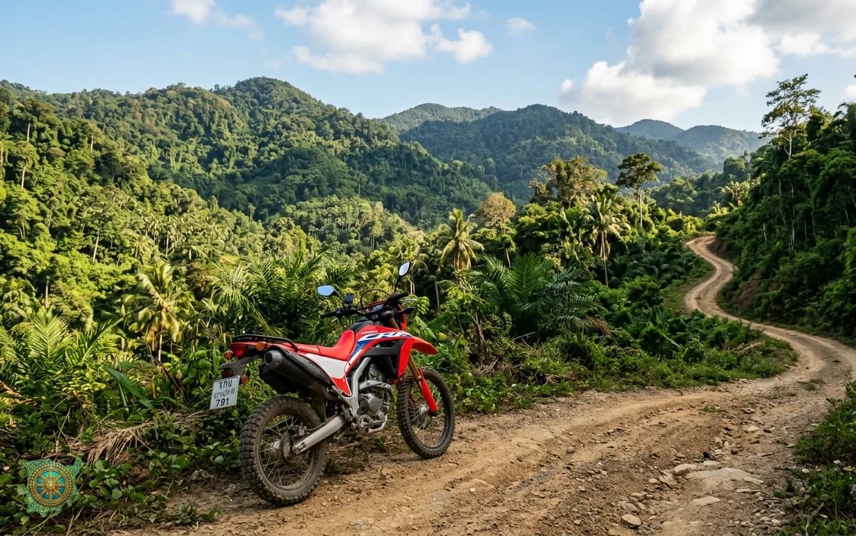 Pourquoi le CRF300L est le meilleur trail de Samui