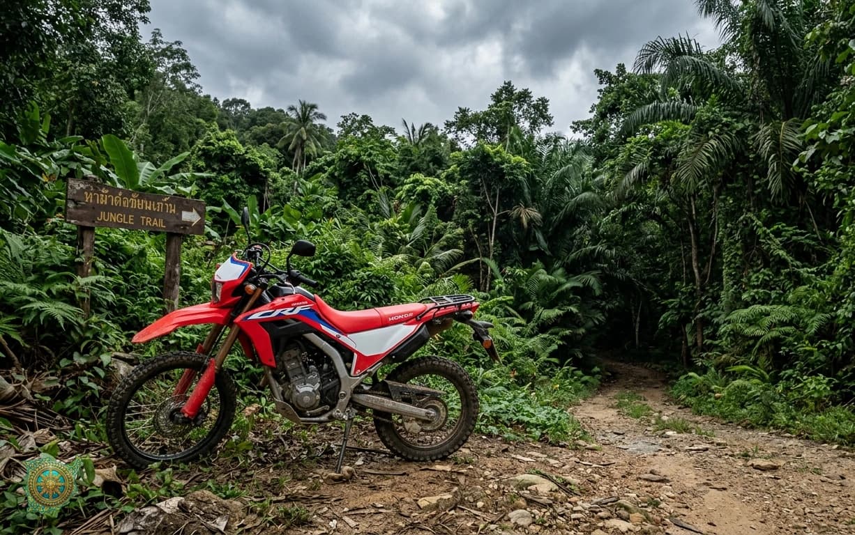 Conduire le CRF300L en sécurité à Koh Samui