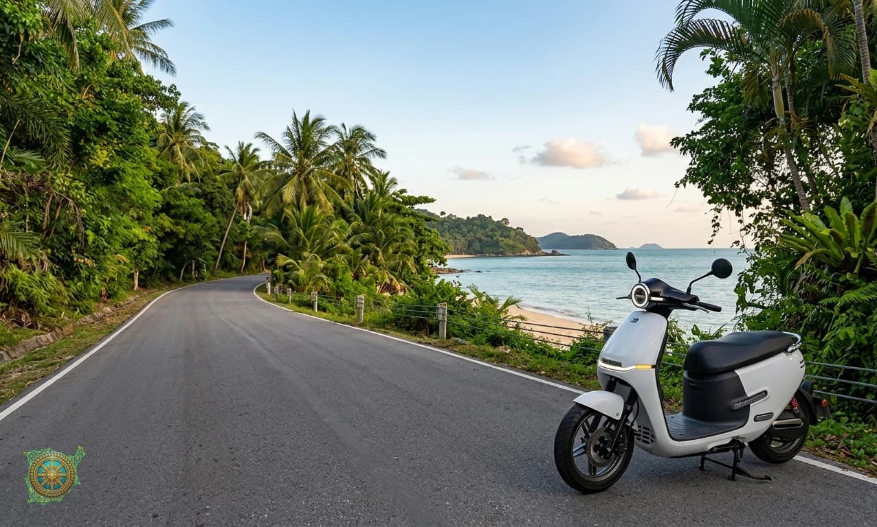 Horwin EK3 for rent on Koh Samui