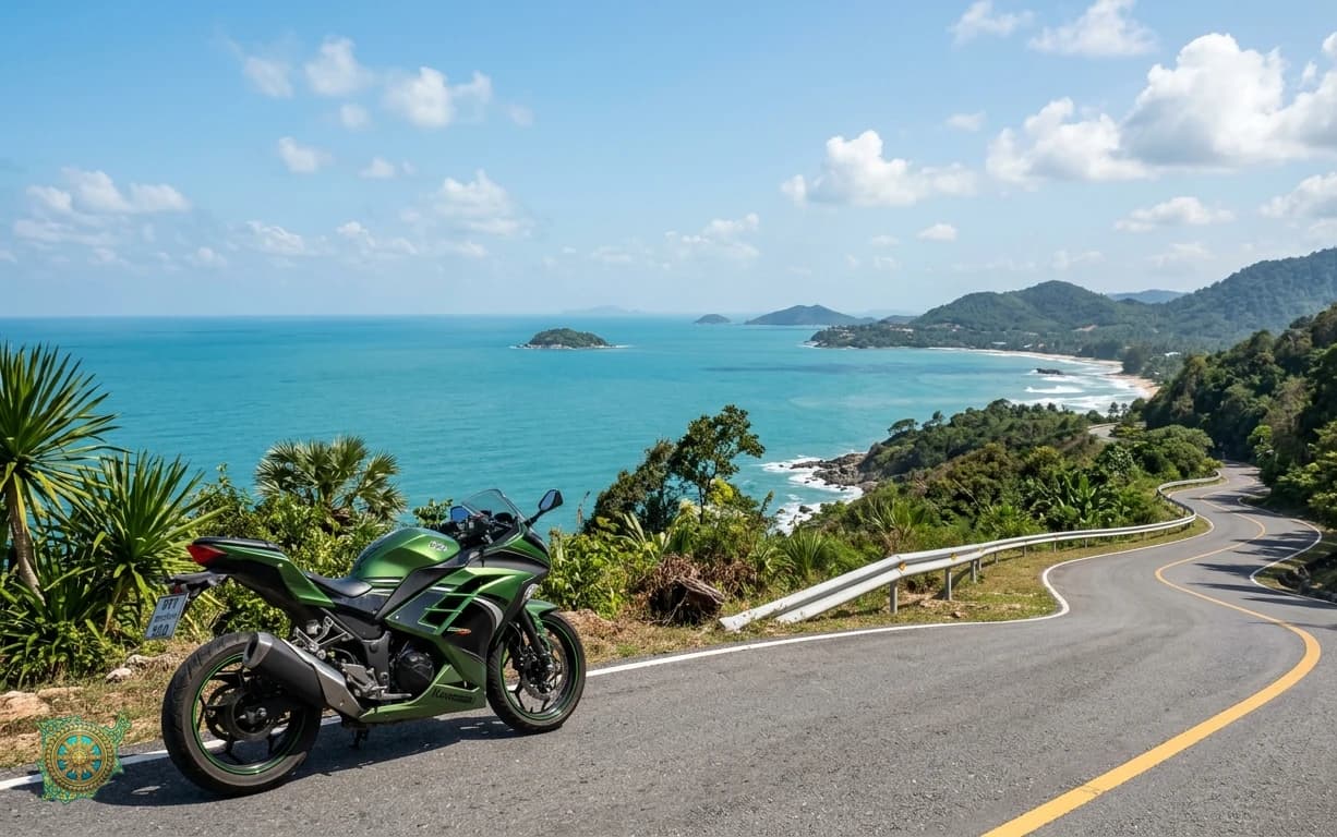Where to Ride the Ninja 500 on Samui Roads