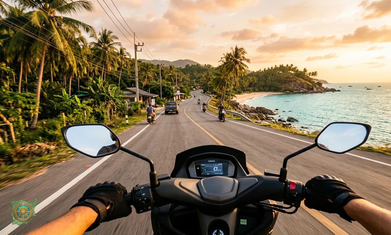 My Favourite Round-Island Route on a Scooter: 60km Loop from Chaweng