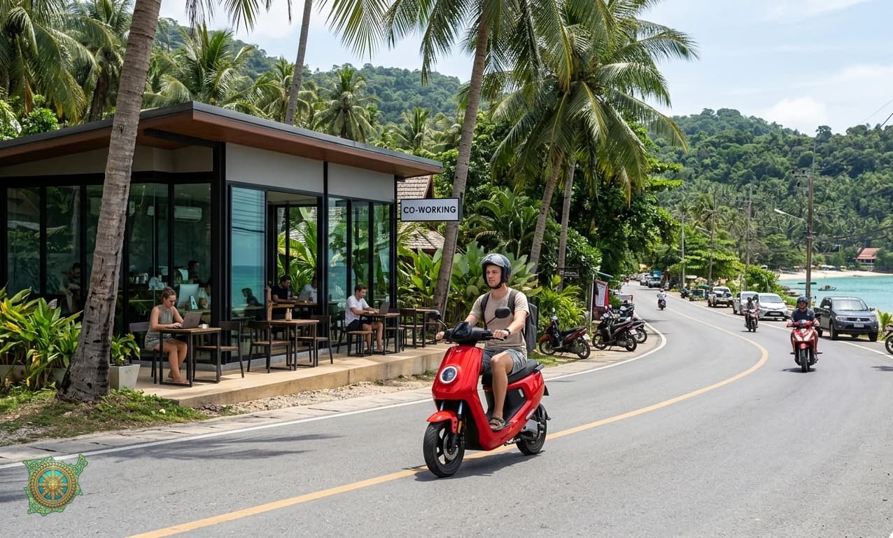 Who Rides the NIU MQi+ Sport on Koh Samui?
