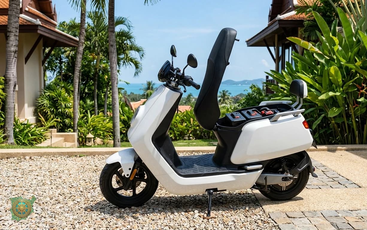 How the NIU NQi GTS Dual Battery Works for Samui Trips