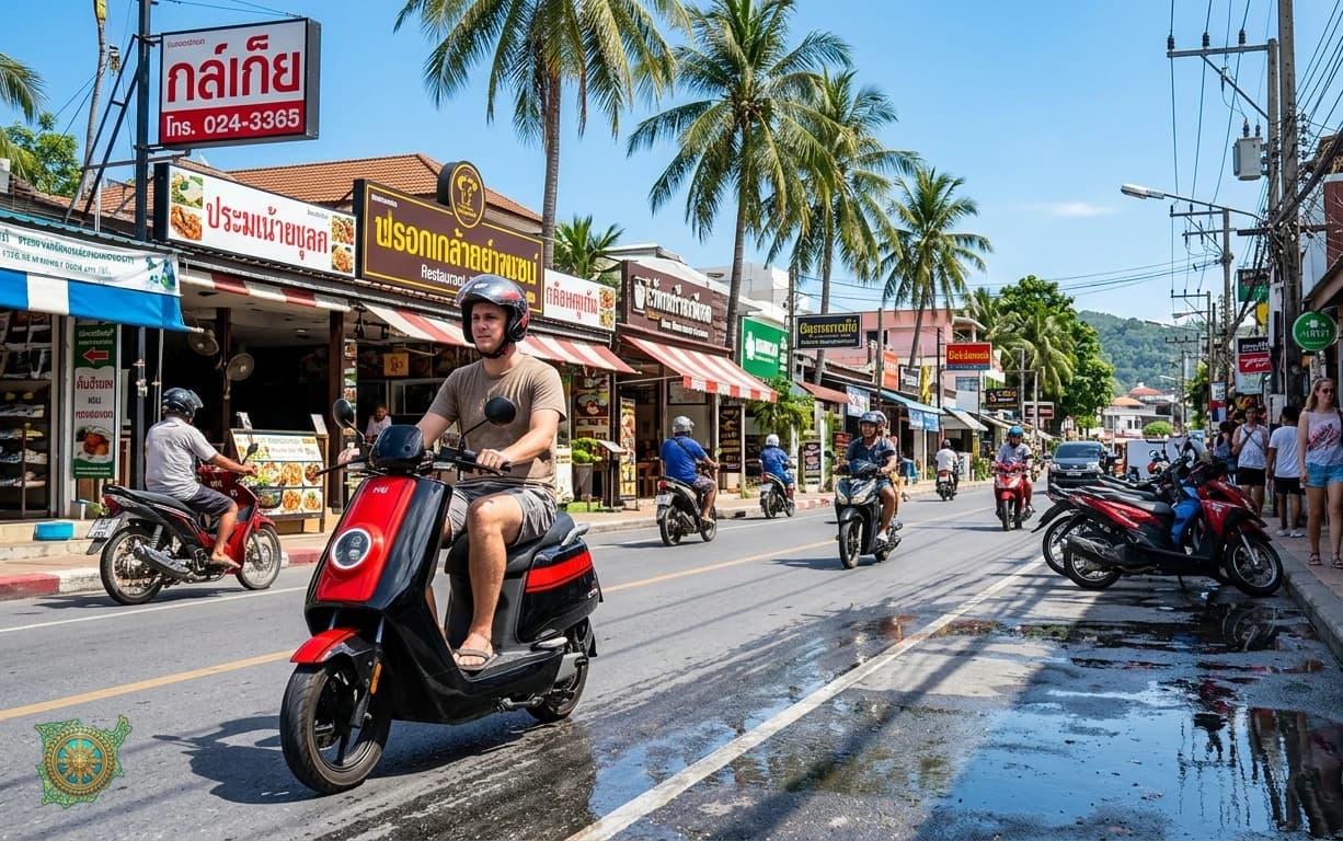 Who Rides the NIU NQi GTS on Koh Samui?