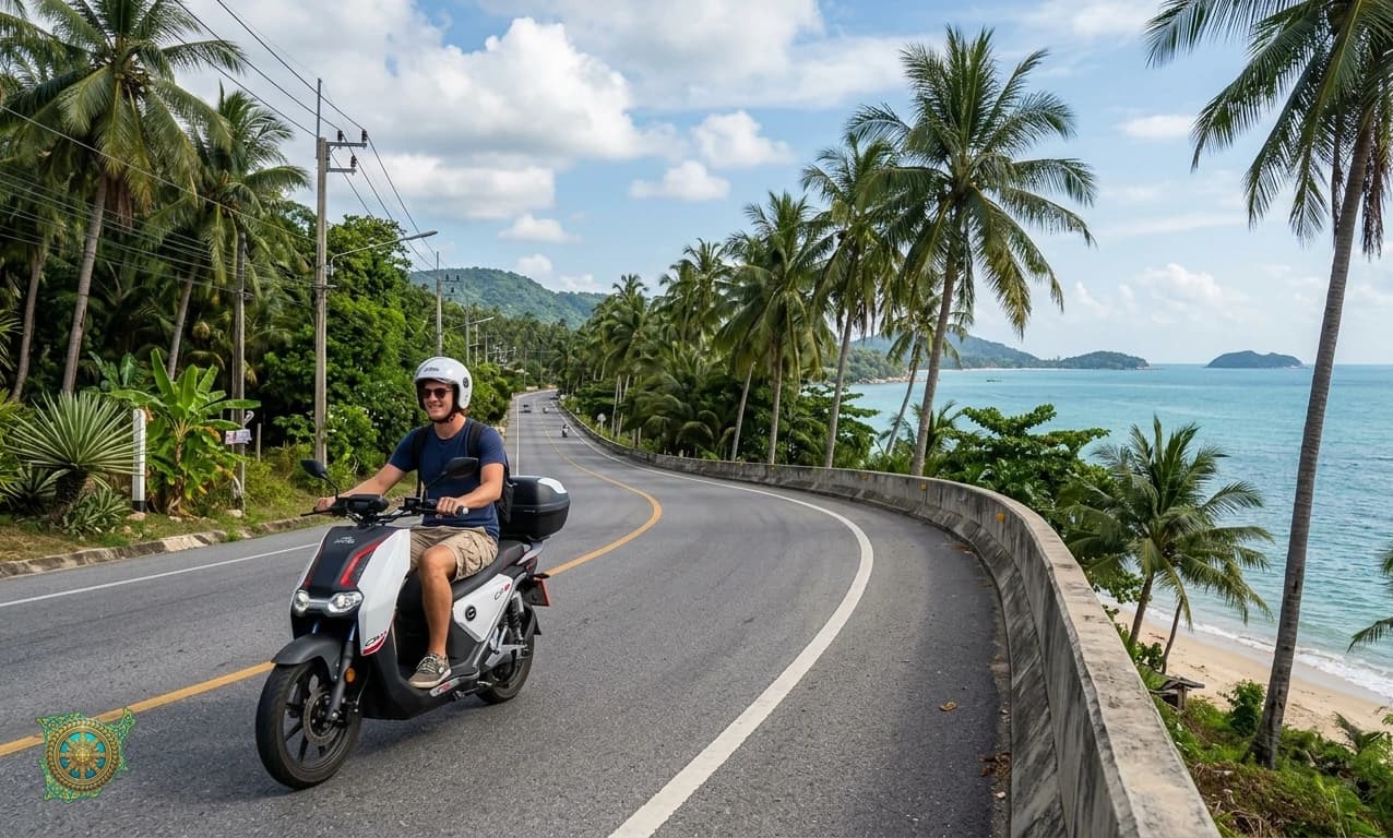Where to Ride the Super Soco CPx on Samui