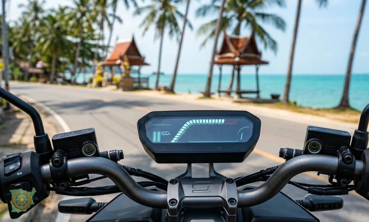 Super Soco CPx Speed and Range on Samui