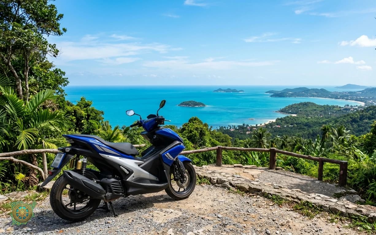 Where to Ride a Yamaha Aerox on Samui