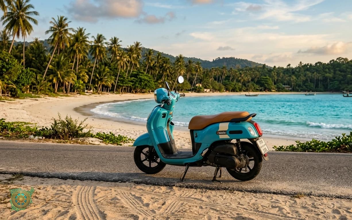 Yamaha Fazzio for rent on Koh Samui