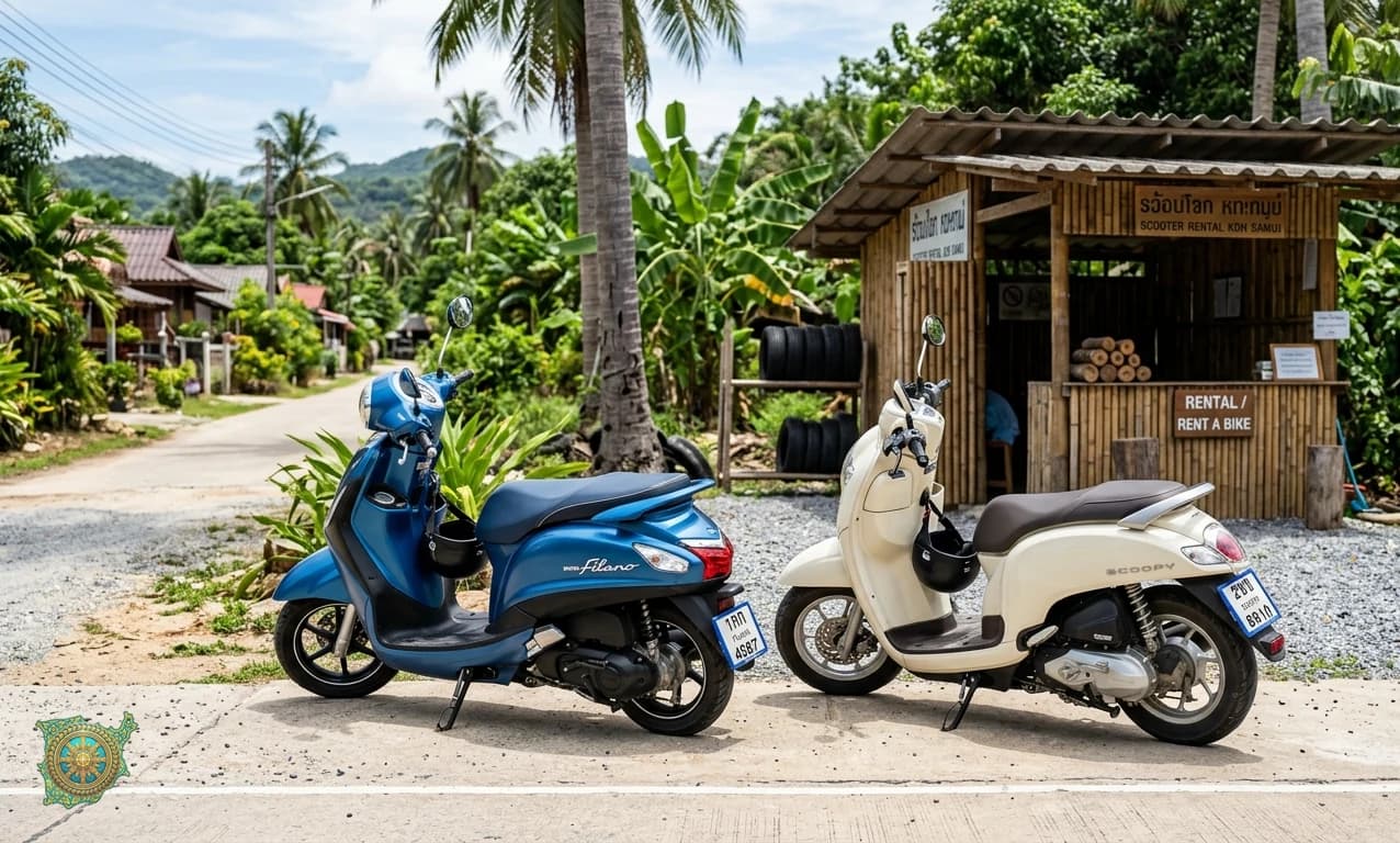 Yamaha Filano or Scoopy: Choosing on Samui