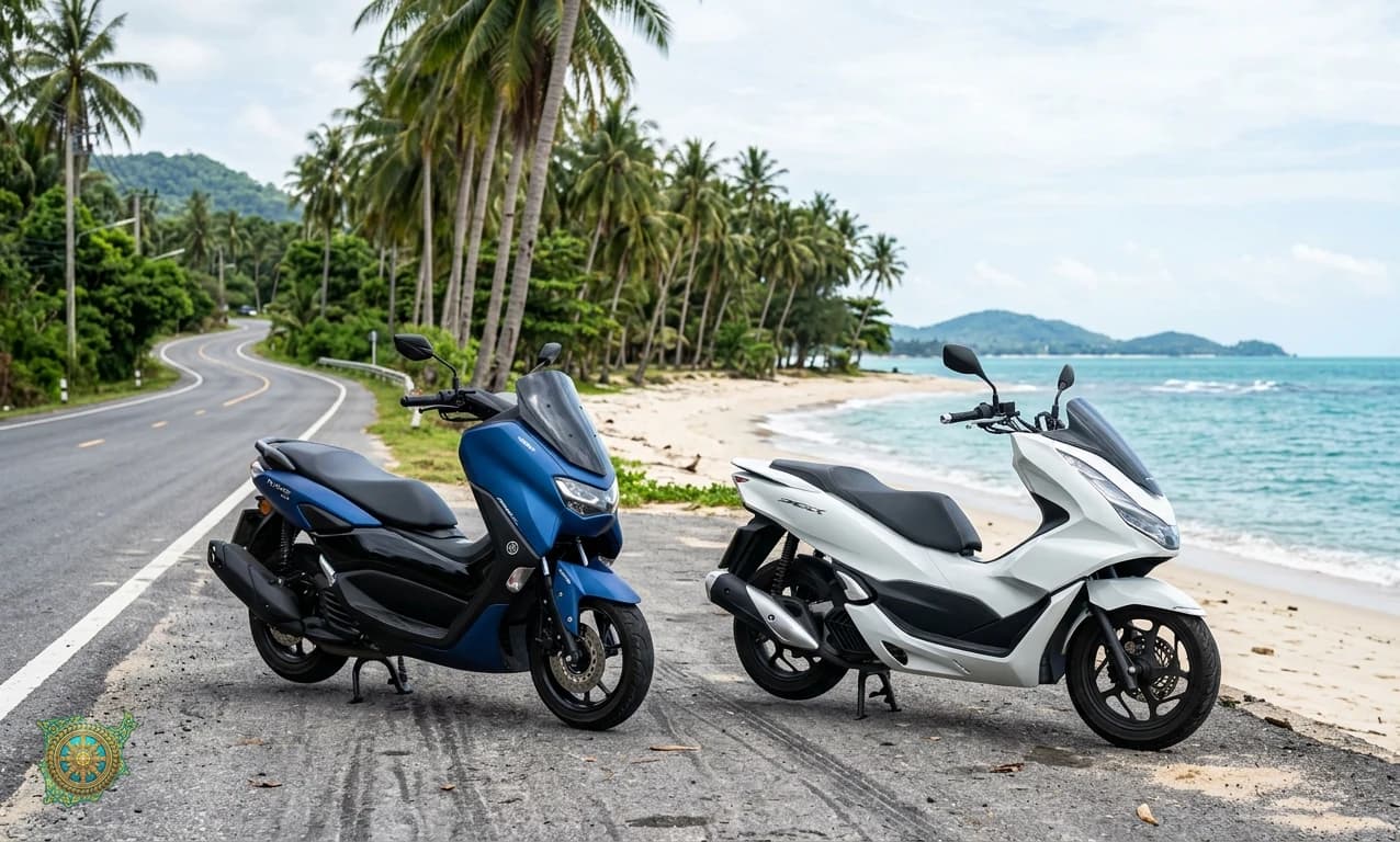 NMAX 155 vs PCX 150 for Riding on Samui