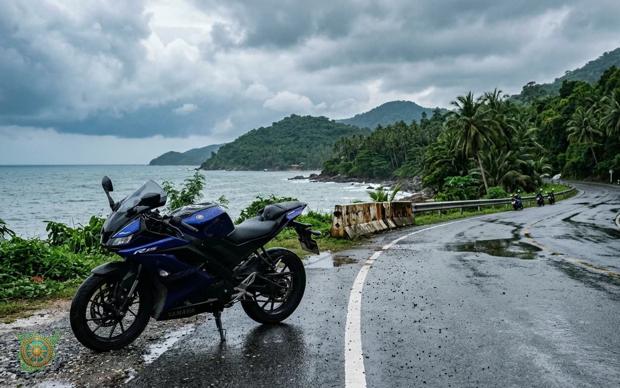 How to Ride the Yamaha R15 Safely on Samui