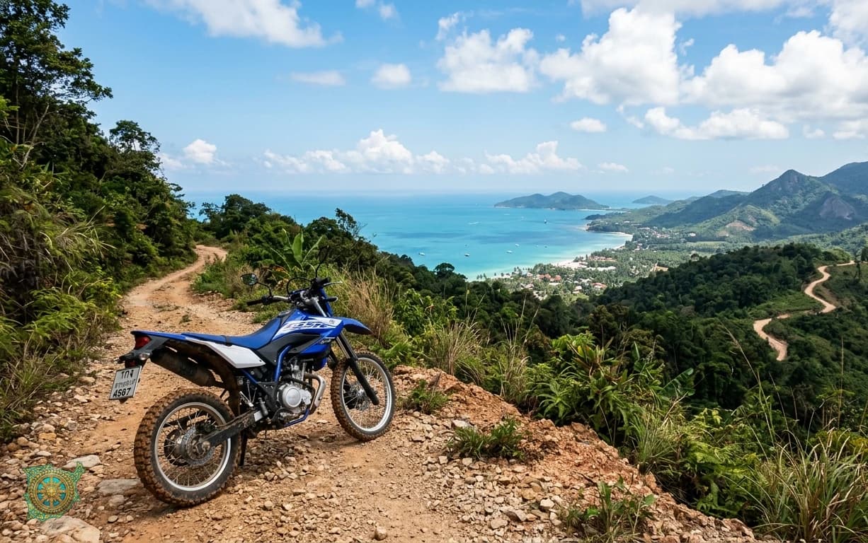 Where to Ride Samui Dirt Tracks on a WR155R