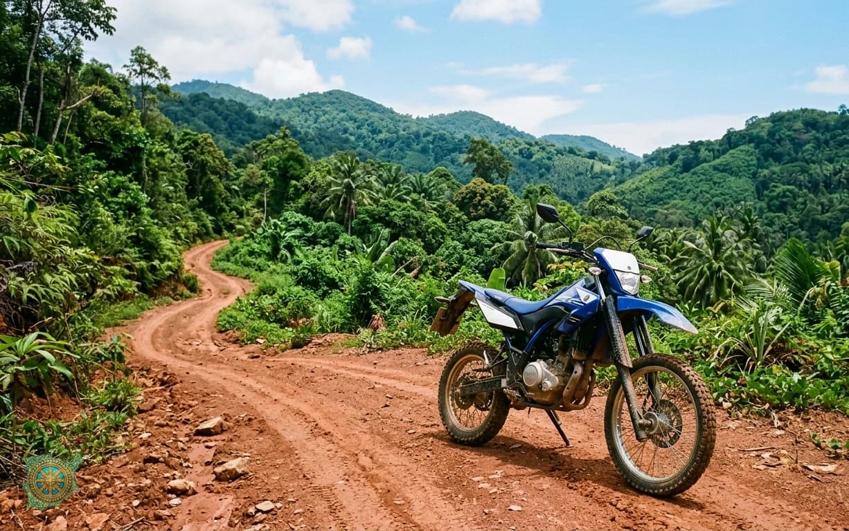 Yamaha WR155R for rent on Koh Samui