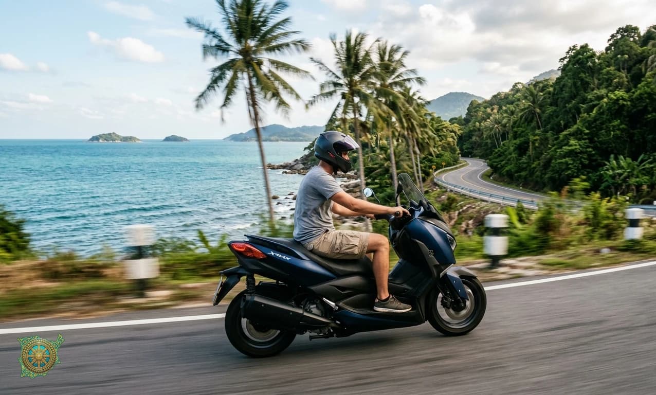 How XMAX 300 Handles Samui's Highway at Speed
