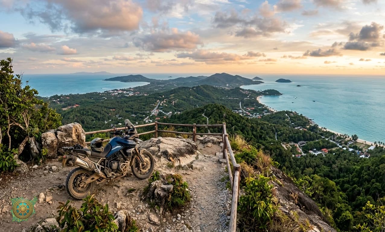 Best Viewpoints You Can Only Reach by Motorbike on Koh Samui