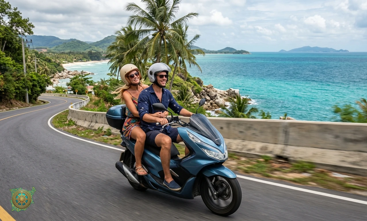 Who chooses Honda PCX 150 for Samui vacation?
