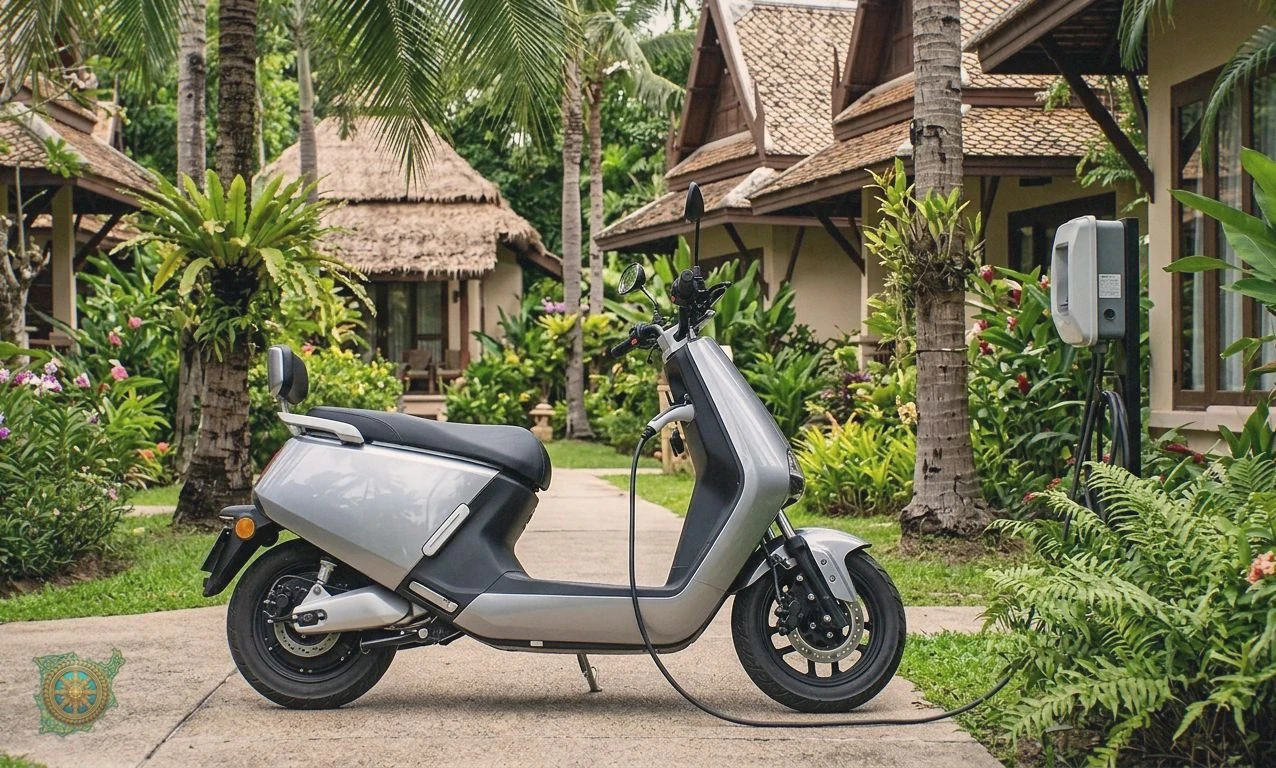 Where to charge Yadea G5 Pro around Koh Samui?