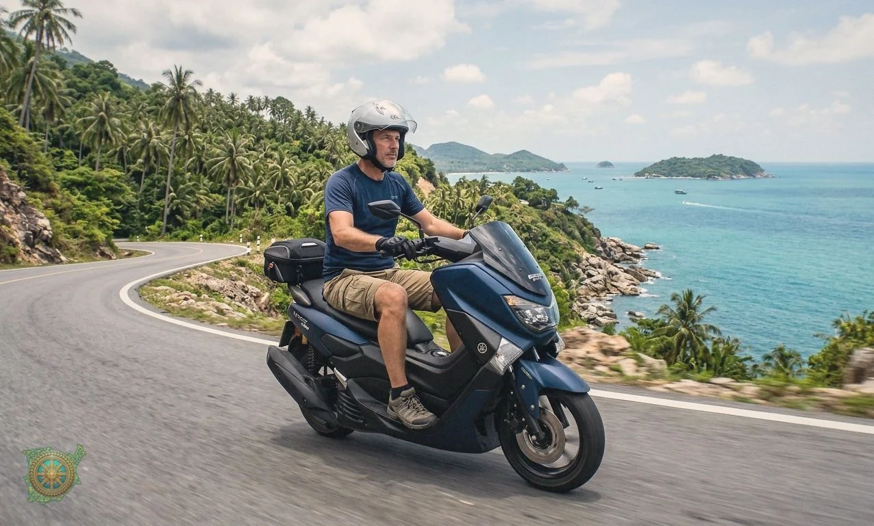 Who is Yamaha NMAX 155 best suited for on Samui?