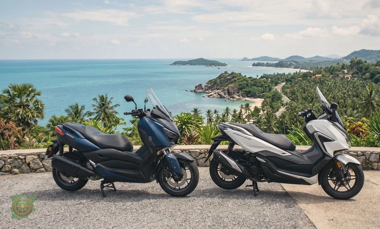 Which is better XMAX 300 vs Honda Forza on Samui?
